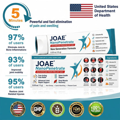 𝐉𝐎𝑨𝑬® 𝑵𝒂𝐧𝐨 𝐏𝐞𝐧𝐞𝒕𝒓𝒂𝒕𝒆 𝑨𝒅𝒗𝒂𝗻𝗰𝗲𝗱 𝗣𝐚𝐢𝐧 𝐑𝐞𝒍𝒊𝒆𝒇 𝑮𝐞𝐥 💕🔥 | 𝐅𝐚𝐬𝐭 𝐂𝐨𝐦𝒇𝒐𝒓𝒕 & 𝑳𝒐𝒏𝒈-𝑻𝒆𝒓𝒎 𝑱𝒐𝒊𝒏𝒕 & 𝑴𝒖𝒔𝒄𝒍𝒆 𝑪𝒂𝒓𝒆 | 𝑳𝒊𝒅𝒐𝒄𝒂𝒊𝒏𝒆 + 𝑴𝒆𝒏𝒕𝒉𝒐𝒍 + 𝑴𝑺𝑴 + 𝑻𝒚𝒑𝒆 𝑰𝑰 𝑪𝒐𝒍𝒍𝒂𝒈𝒆𝒏 𝑭𝒐𝒓𝒎𝒖𝒍𝒂 | 𝑭𝒐𝒓 𝑱𝒐𝒊𝒏𝒕 𝑷𝒂𝒊𝒏, 𝑴𝒖𝒔𝒄𝒍𝒆 𝑺𝒐𝒓𝒆𝒏𝒆𝒔𝒔 & 𝑺𝒕𝒊𝒇𝒇𝒏𝒆𝒔𝒔 💥