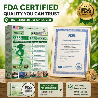 𝗢𝗳𝗳𝗶𝗰𝗶𝗮𝗹 𝗦𝘁𝗼𝗿𝗲 | 𝗚𝗟𝗢𝗥𝗘𝗡𝗗𝗔® 𝗠𝗼𝗿𝗶𝗻𝗴𝗮 · 𝗕𝗲𝗿𝗯𝗲𝗿𝗶𝗻𝗲 × 𝗡𝗔𝗗+ 𝟭𝟬-𝗶𝗻-𝟭 𝗔𝗱𝘃𝗮𝗻𝗰𝗲𝗱 𝗡𝗮𝗻𝗼 𝗠𝗶𝗰𝗿𝗼𝗻𝗲𝗲𝗱𝗹𝗲 𝗣𝗮𝘁𝗰𝗵