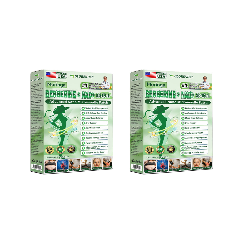 𝗢𝗳𝗳𝗶𝗰𝗶𝗮𝗹 𝗦𝘁𝗼𝗿𝗲 | 𝗚𝗟𝗢𝗥𝗘𝗡𝗗𝗔® 𝗠𝗼𝗿𝗶𝗻𝗴𝗮 · 𝗕𝗲𝗿𝗯𝗲𝗿𝗶𝗻𝗲 × 𝗡𝗔𝗗+ 𝟭𝟬-𝗶𝗻-𝟭 𝗔𝗱𝘃𝗮𝗻𝗰𝗲𝗱 𝗡𝗮𝗻𝗼 𝗠𝗶𝗰𝗿𝗼𝗻𝗲𝗲𝗱𝗹𝗲 𝗣𝗮𝘁𝗰𝗵